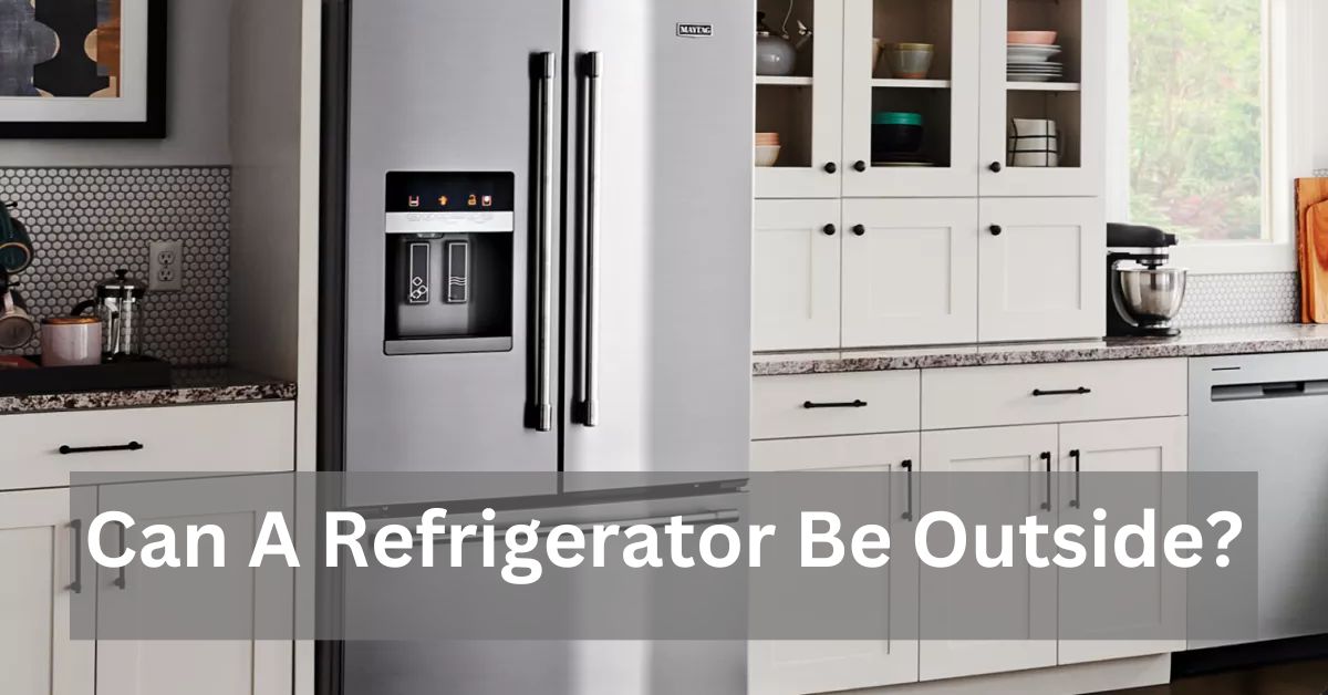 Can A Refrigerator Be Outside?-Advantages And Benefits